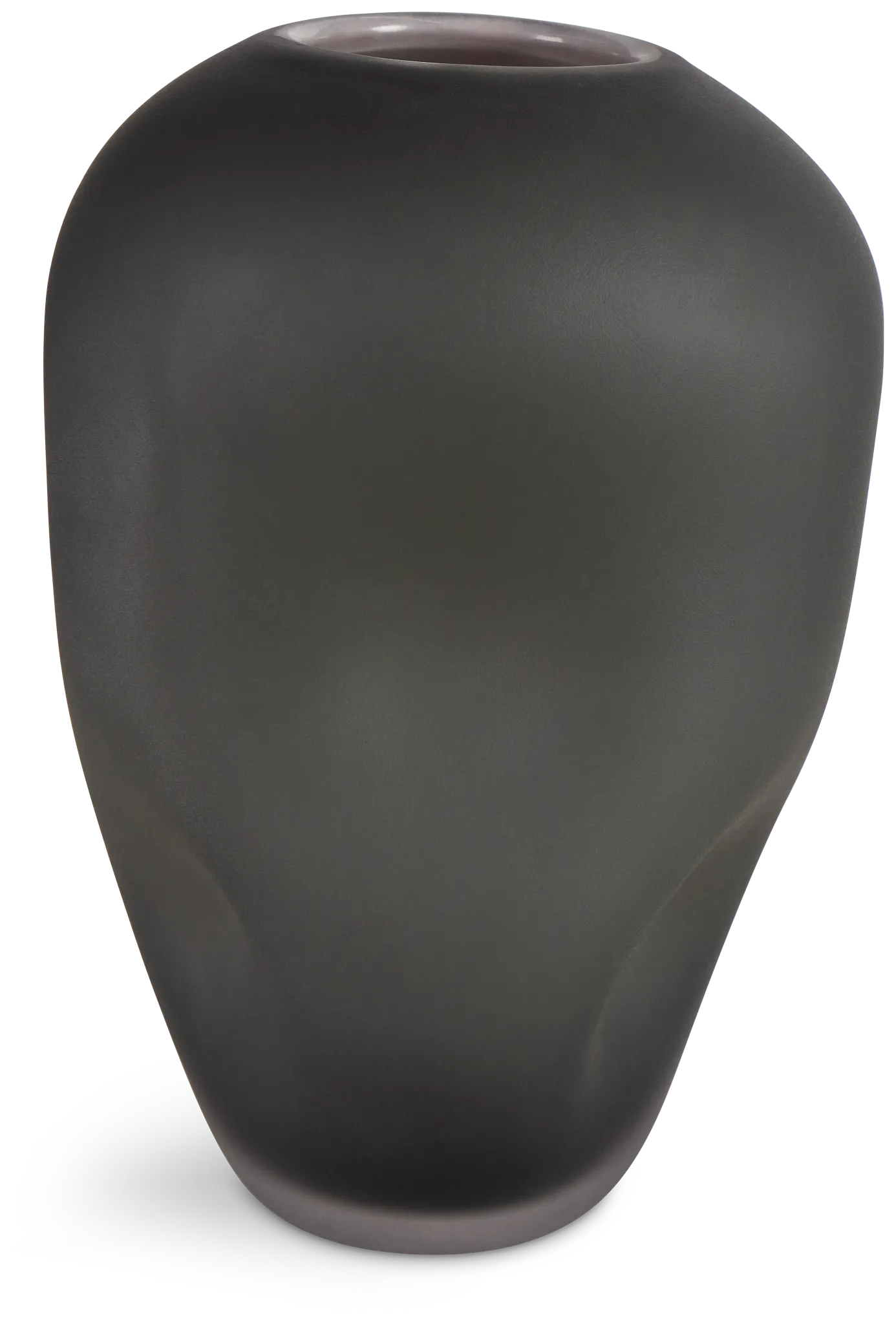 Dusk Dark Gray Medium Vase