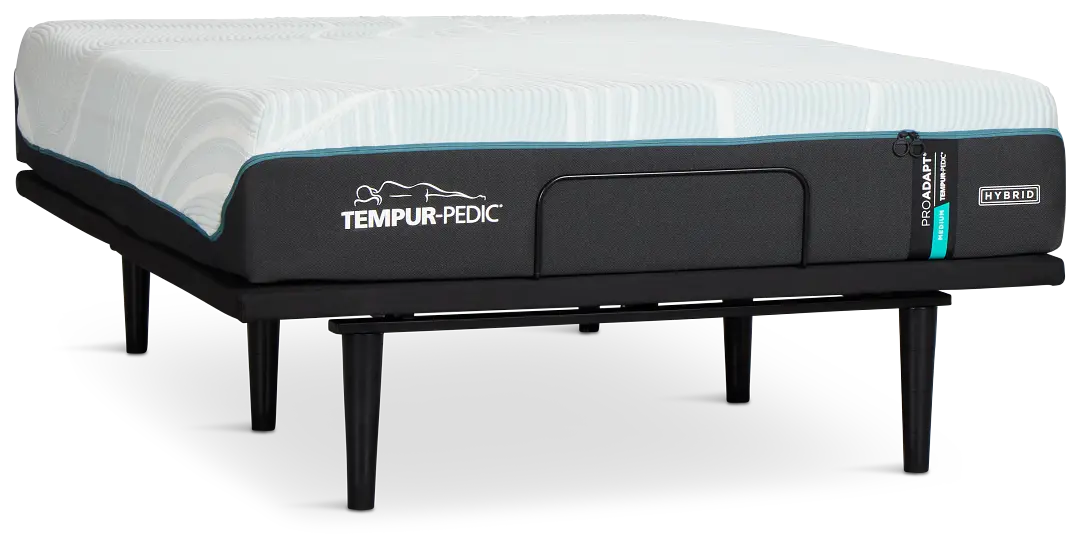 Tempur-pedic Tempur-proadapt Medium Hybrid Ease Adjustable Mattress Set Tempur-pedic Tempur-proadapt Medium Hybrid Ease Adjustable Mattress Set