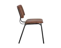 Breann Brown Upholstered Side Chair