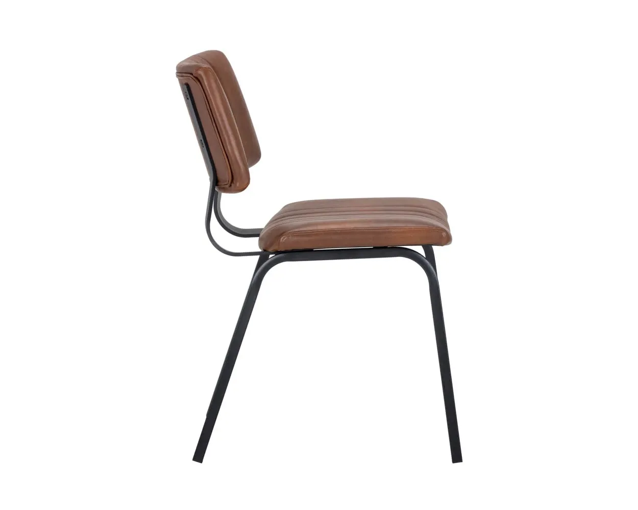 Breann Brown Upholstered Side Chair