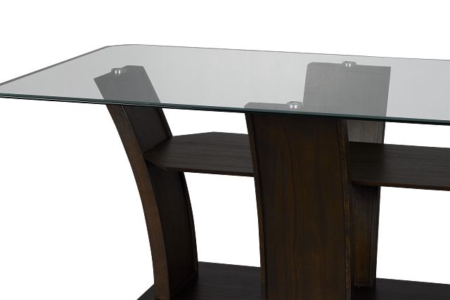 Roswell Glass Rectangular Table