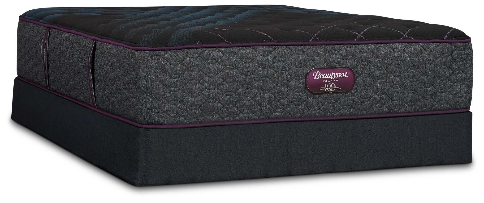 Beautyrest World Class Level 3 Plush Mattress Set