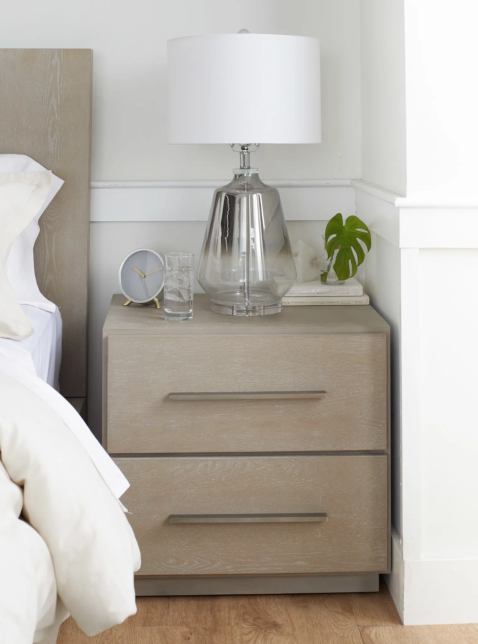 Destination Light Tone 2-drawer Nightstand