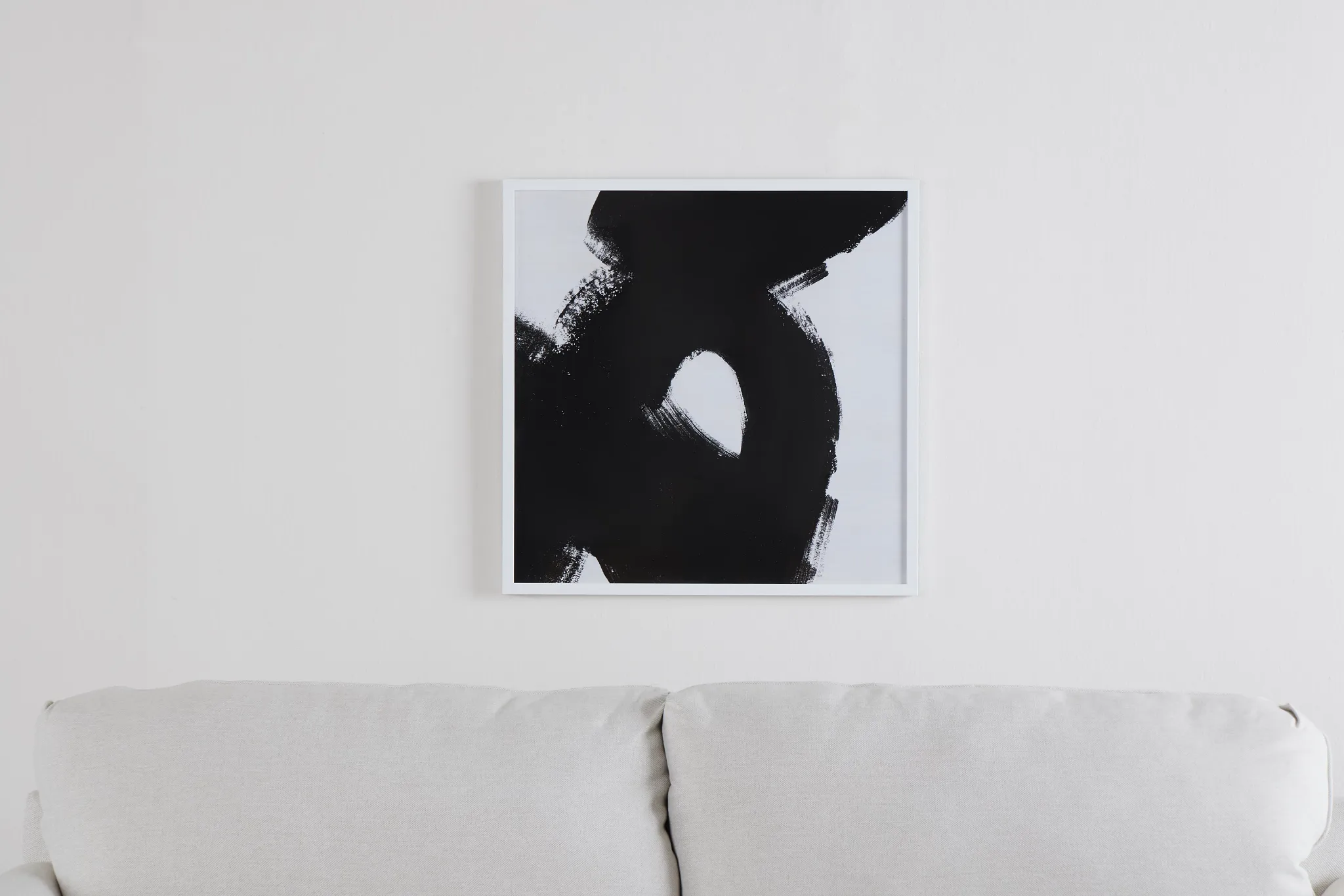 Melody White Framed Wall Art