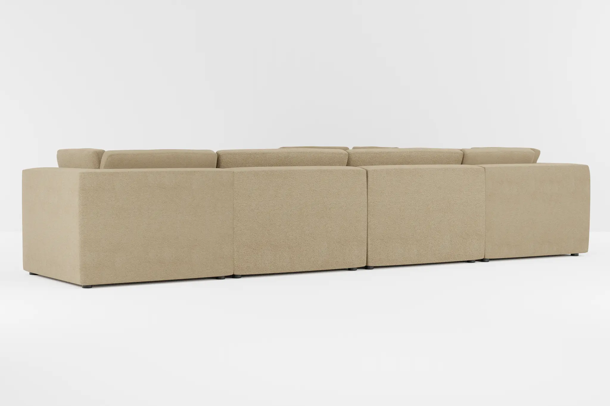 Destin Elite Taupe Fabric 6-piece Modular Sectional Destin Elite Taupe Fabric 6-piece Modular Sectional