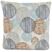 Depth Dark Blue 20" Accent Pillow