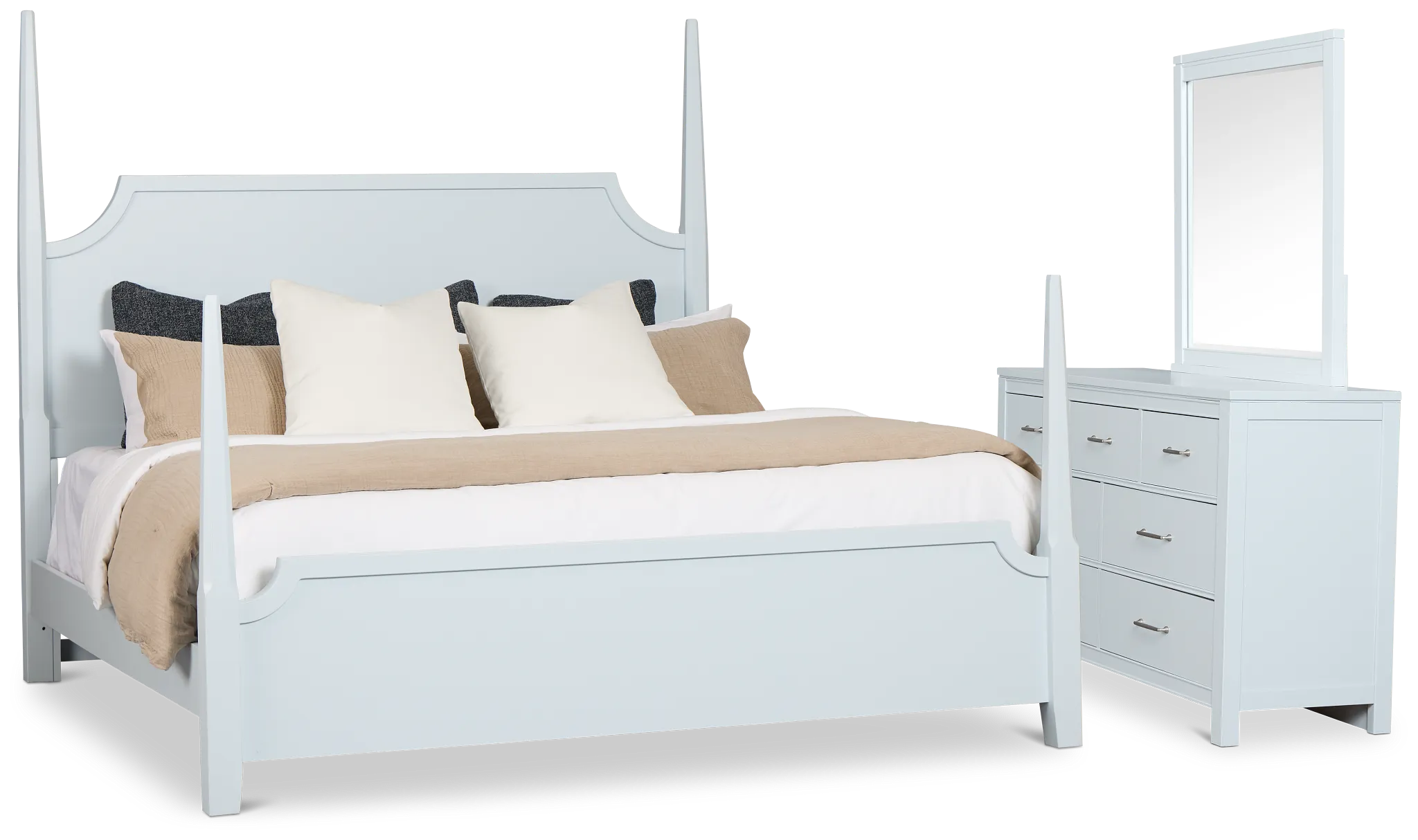 Carolina Light Blue Poster Bedroom