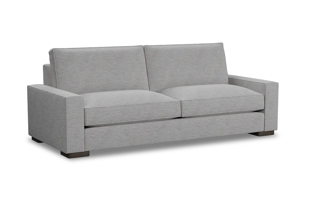 Edgewater Maguire Gray 96" Sofa W/ 2 Cushions