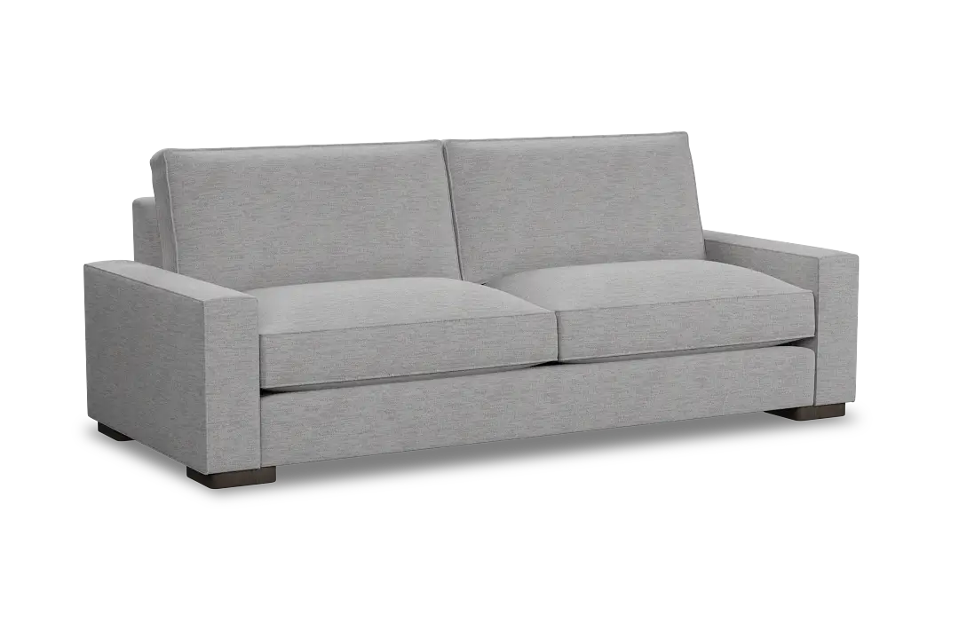 Edgewater Maguire Gray 96" Sofa W/ 2 Cushions Edgewater Maguire Gray 96" Sofa W/ 2 Cushions