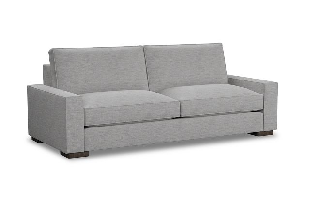 Edgewater Maguire Gray 96" Sofa W/ 2 Cushions