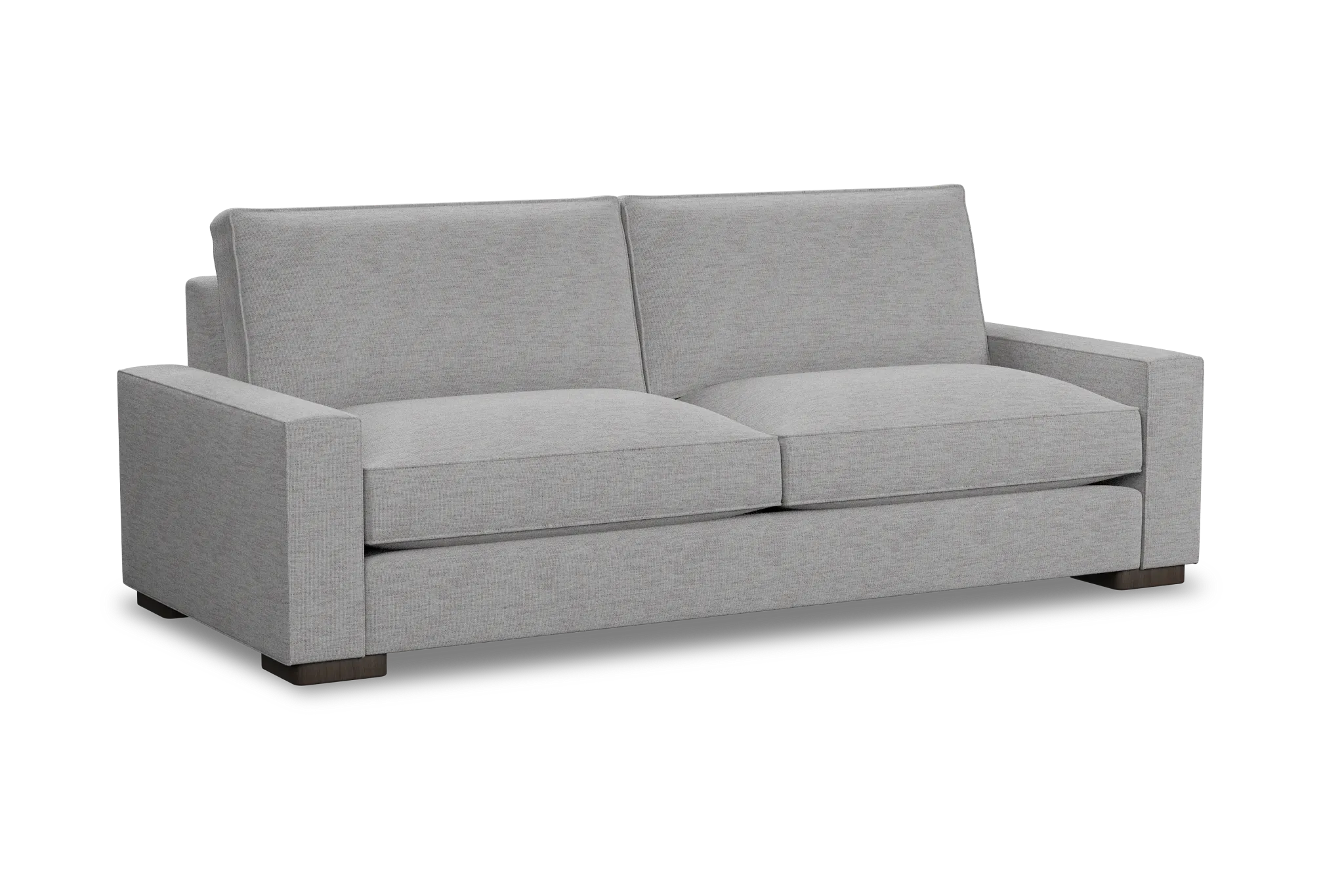Edgewater Maguire Gray 96" Sofa W/ 2 Cushions