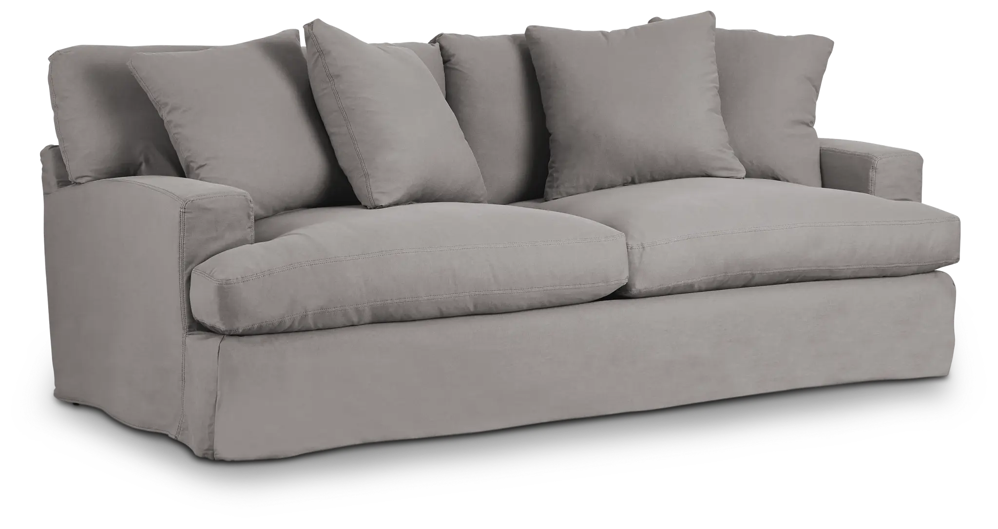 Delilah Gray Fabric Sofa Delilah Gray Fabric Sofa