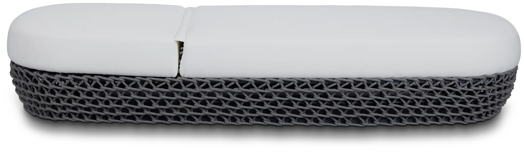 Fiji White Rope Chaise Fiji White Rope Chaise