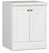 Newport White Door Cabinet