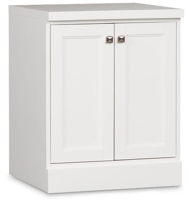 Newport White Door Cabinet