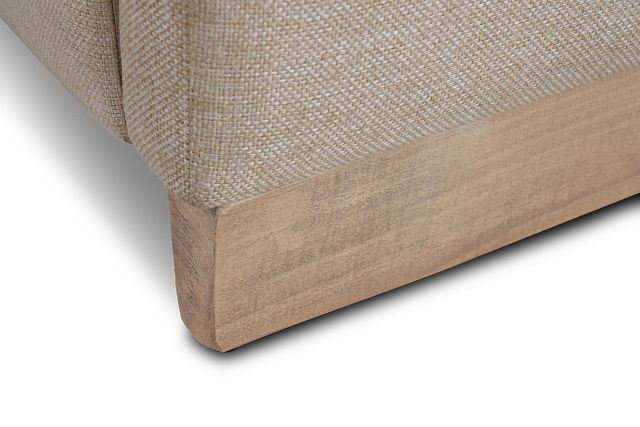 Caldwell Light Tone Uph Platform Bed