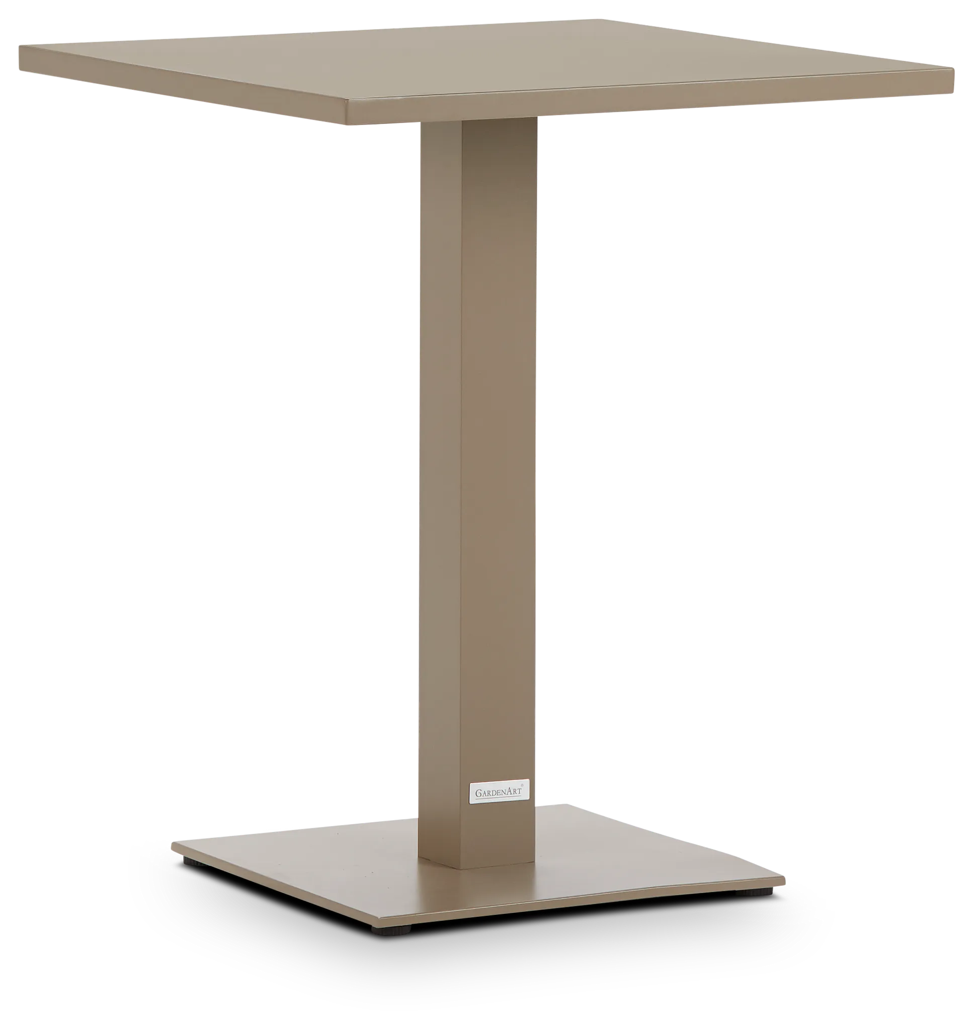 Aventura Champagne 23" Square Table
