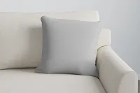 Delray Light Gray 20" Accent Pillow