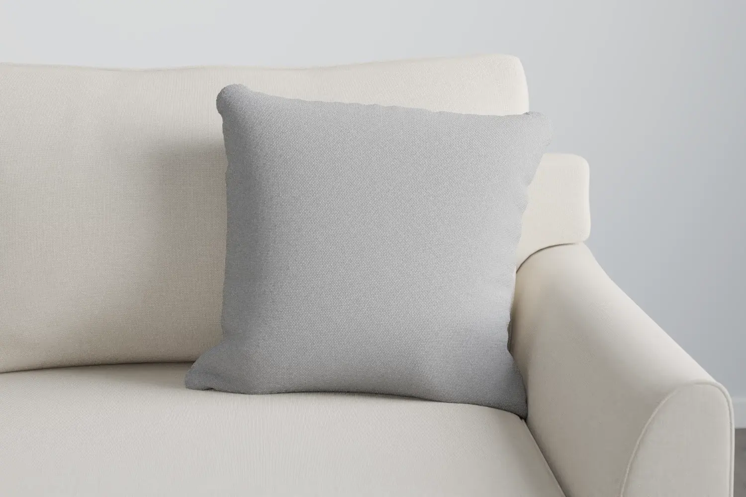 Delray Light Gray 20" Accent Pillow Delray Light Gray 20" Accent Pillow