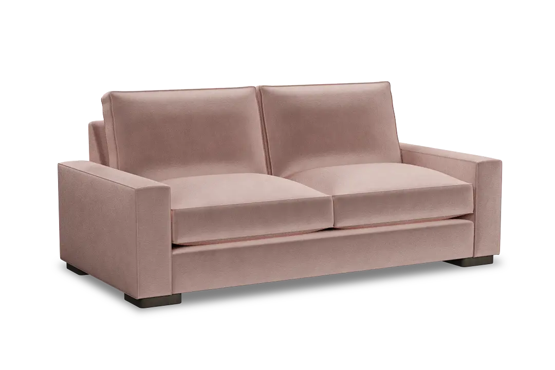 Edgewater Joya Light Pink 84" Sofa W/ 2 Cushions Edgewater Joya Light Pink 84" Sofa W/ 2 Cushions