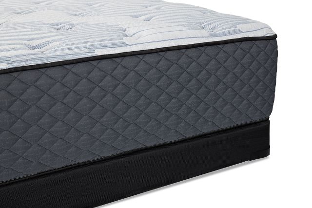 Kevin Charles By Sealy Signature Medium Low-profile Mattress Set