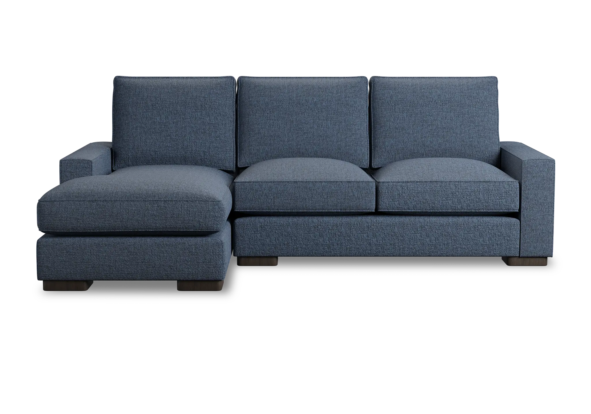 Edgewater Victory Dark Blue Left Chaise Sectional Edgewater Victory Dark Blue Left Chaise Sectional