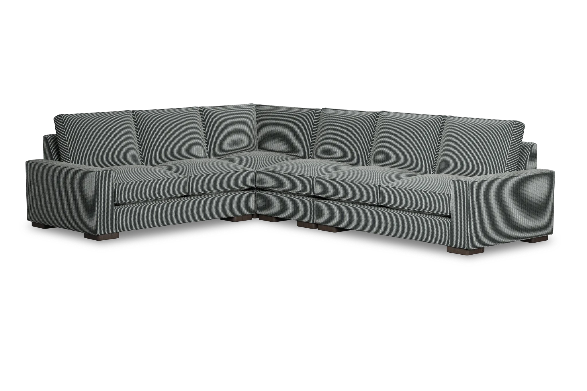 Edgewater Lucy Navy Medium Two-arm Sectional