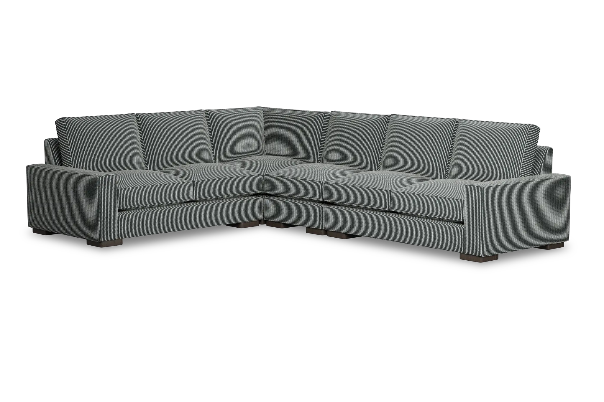 Edgewater Lucy Navy Medium Two-arm Sectional Edgewater Lucy Navy Medium Two-arm Sectional