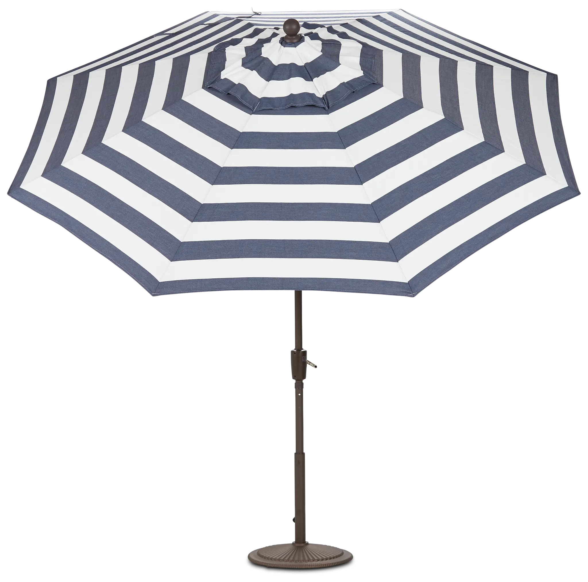Maui Dark Blue Stripe Umbrella Set Maui Dark Blue Stripe Umbrella Set