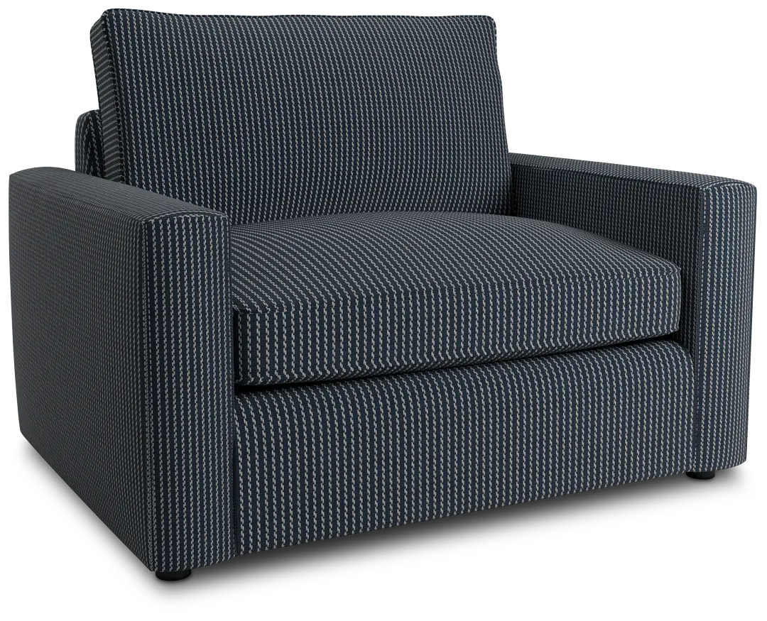 Siesta Lucy Navy Fabric Cooling Memory Foam Sleeper