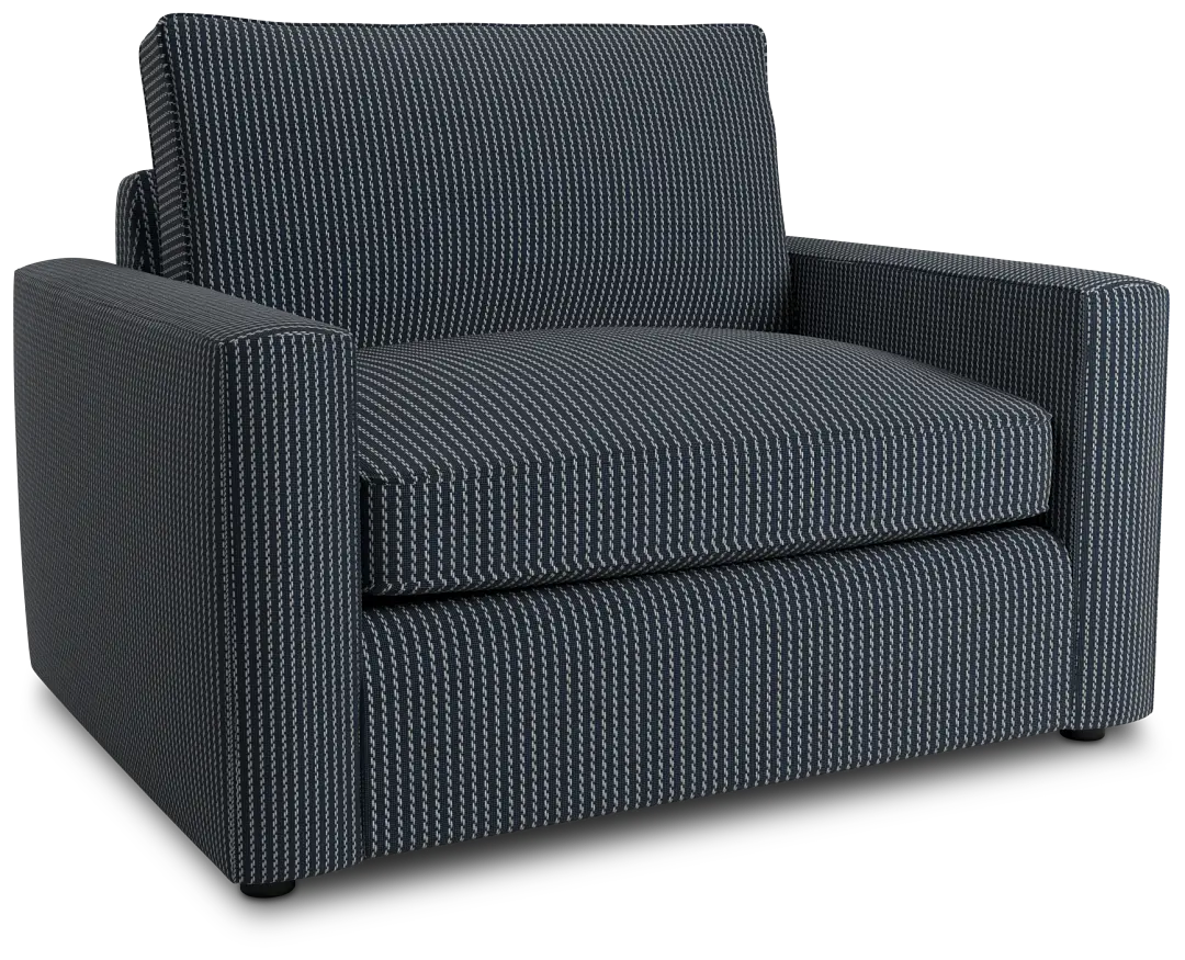 Siesta Lucy Navy Fabric Cooling Memory Foam Sleeper Siesta Lucy Navy Fabric Cooling Memory Foam Sleeper