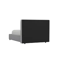 Grayton Linen 44" Upholstered Platform Bed