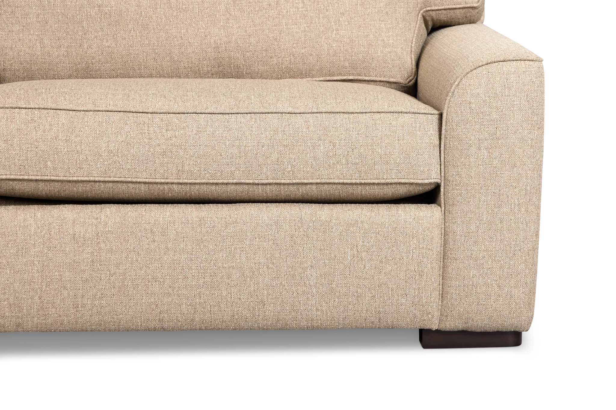 Sinclair Brown Fabric Innerspring Sleeper