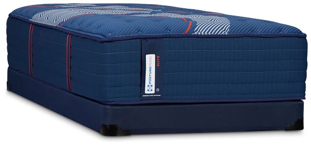 Posturepedic Elite Spring Albany 2 Firm Low-profile Mattress Set