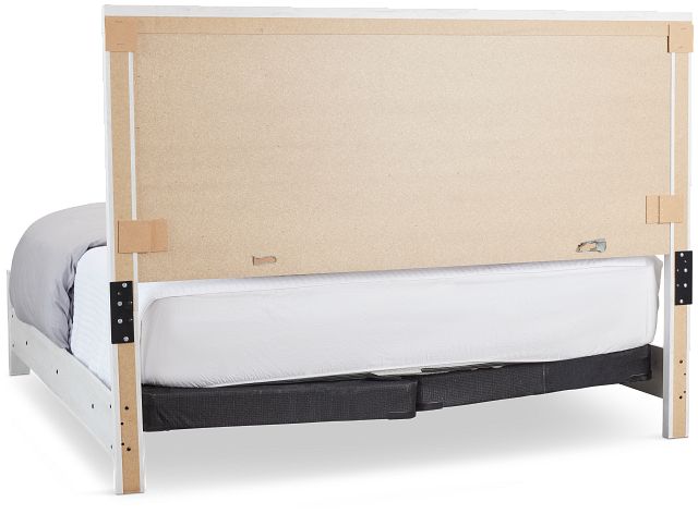 Everett White Panel Bed