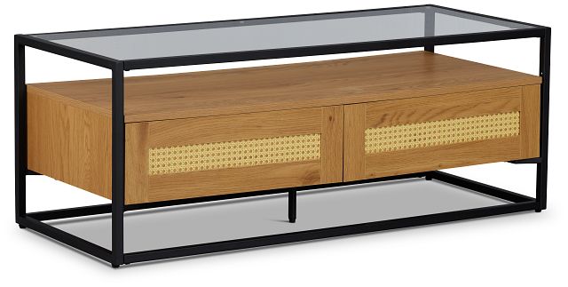 Dax Light Tone 2-drawer Coffee Table