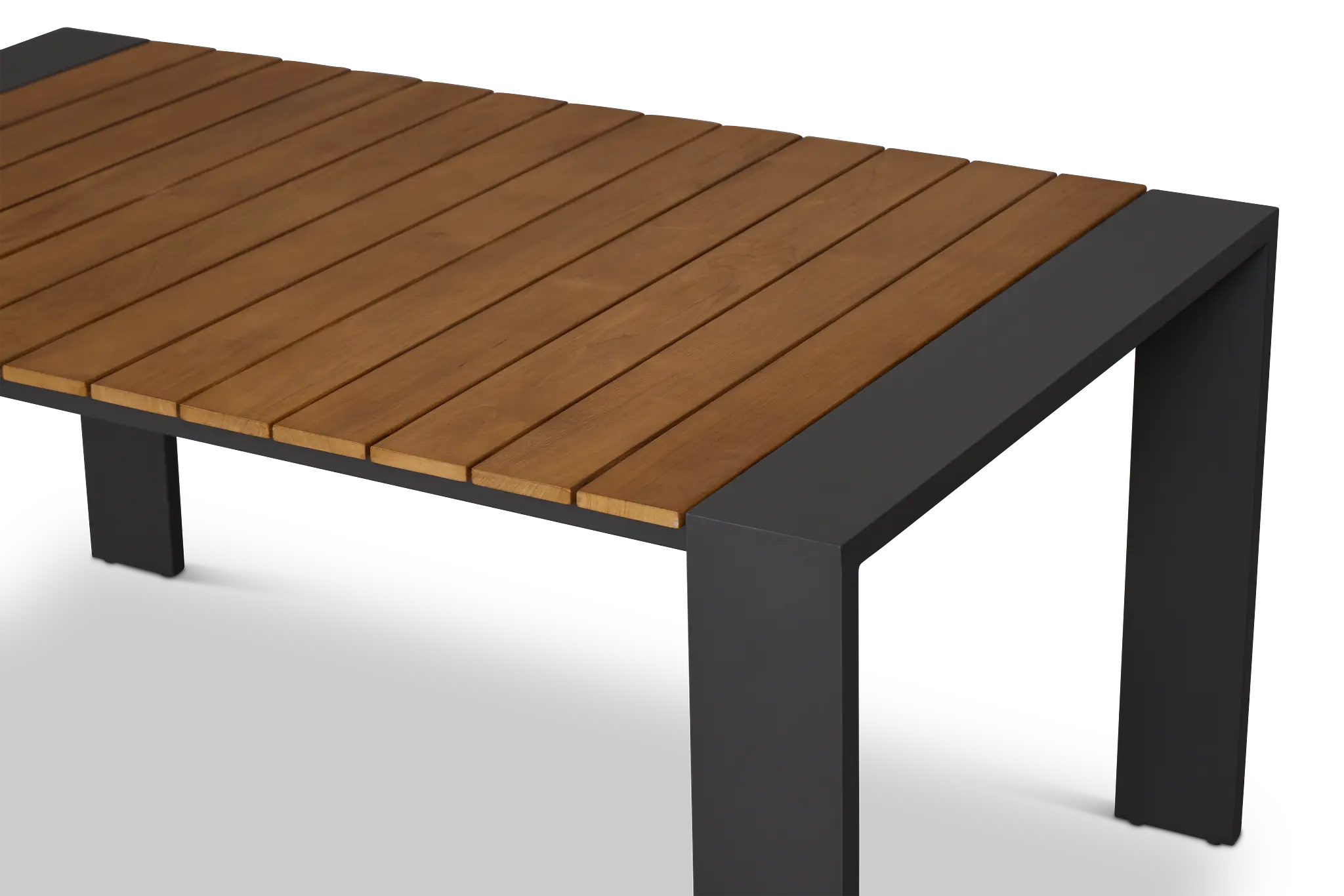 Sunrise Dark Gray Teak 65" Rectangular Table Sunrise Dark Gray Teak 65" Rectangular Table