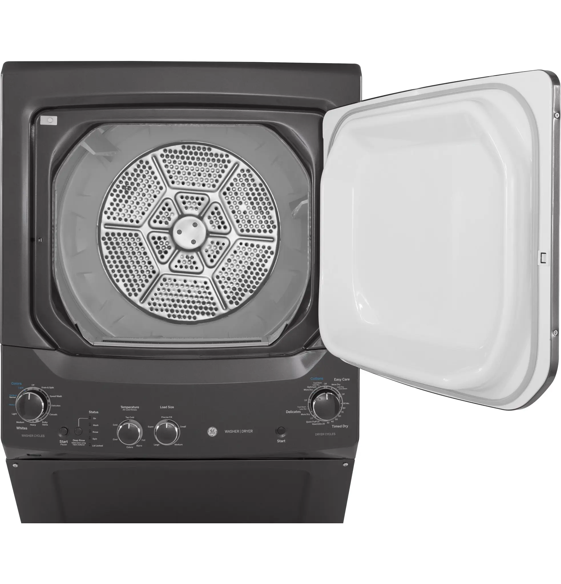 Ge 27 Series Gray Electric Laundry Center Ge 27 Series Gray Electric Laundry Center