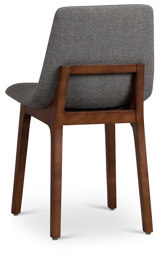 Hamilton Dark Gray Fabric Upholstered Side Chair