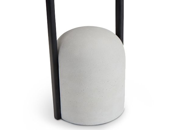 Kasano Gray Cement Table Lamp