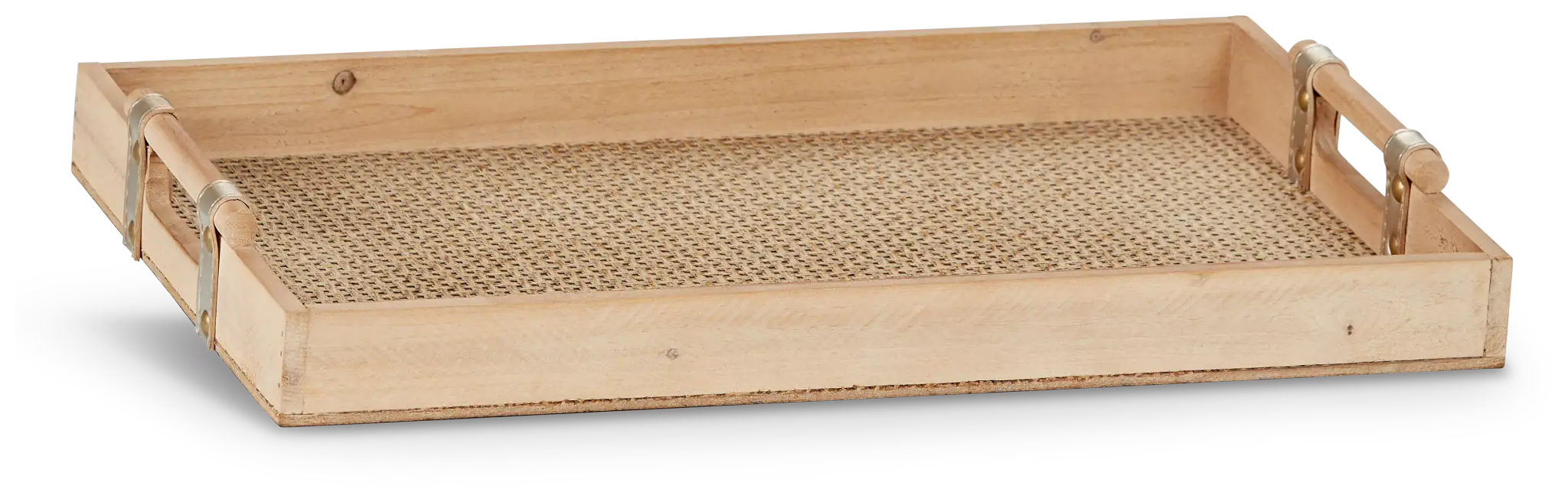 Rowe Rattan Large Tray Rowe Rattan Large Tray