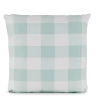 Anderson Light Blue 20" Indoor/outdoor Square Accent Pillow