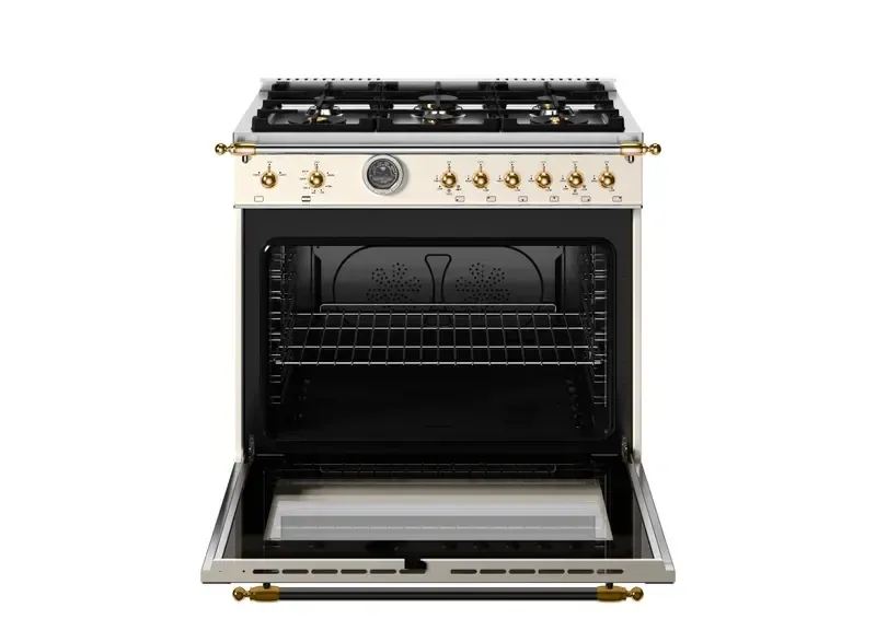Bertazzoni Heritage Series White 36" Gas Range
