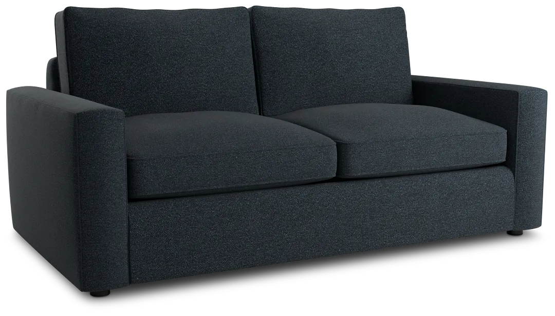 Siesta Elite Dark Blue Fabric Sofa