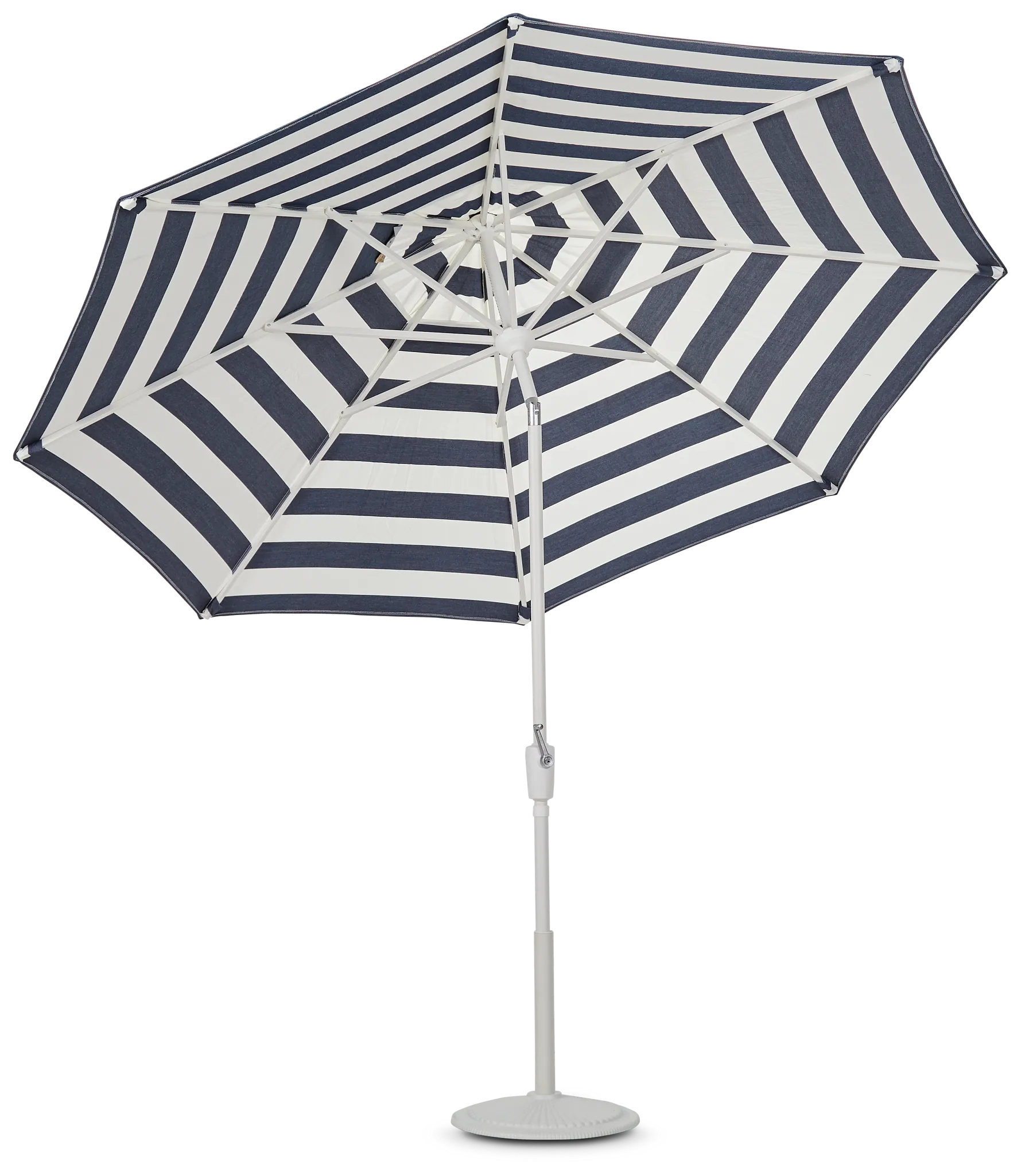 Capri Dark Blue Stripe Umbrella Set