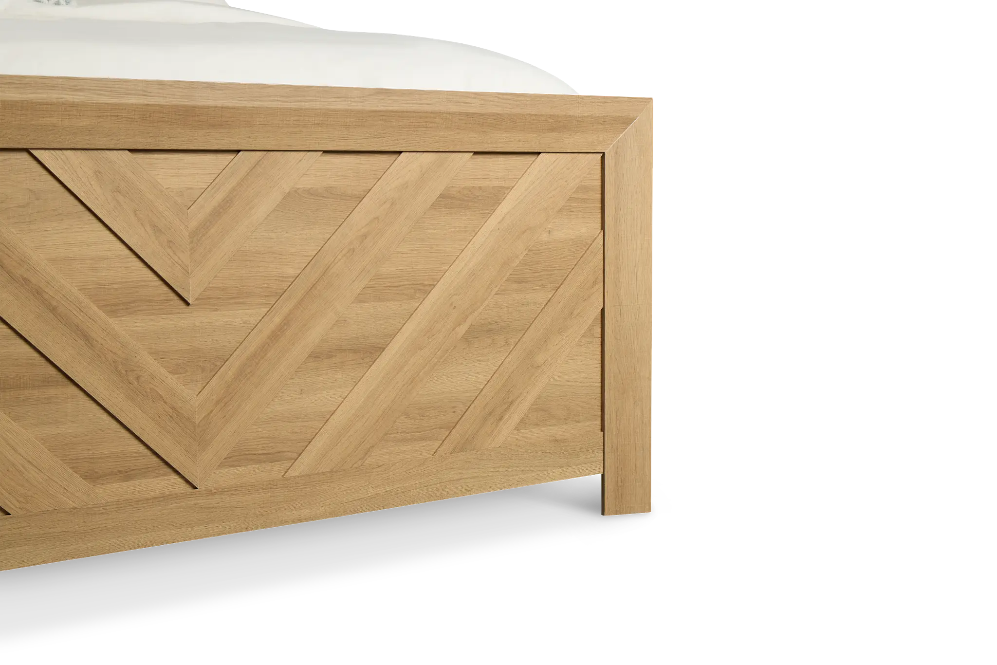 Delray Light Tone Panel Bed Delray Light Tone Panel Bed