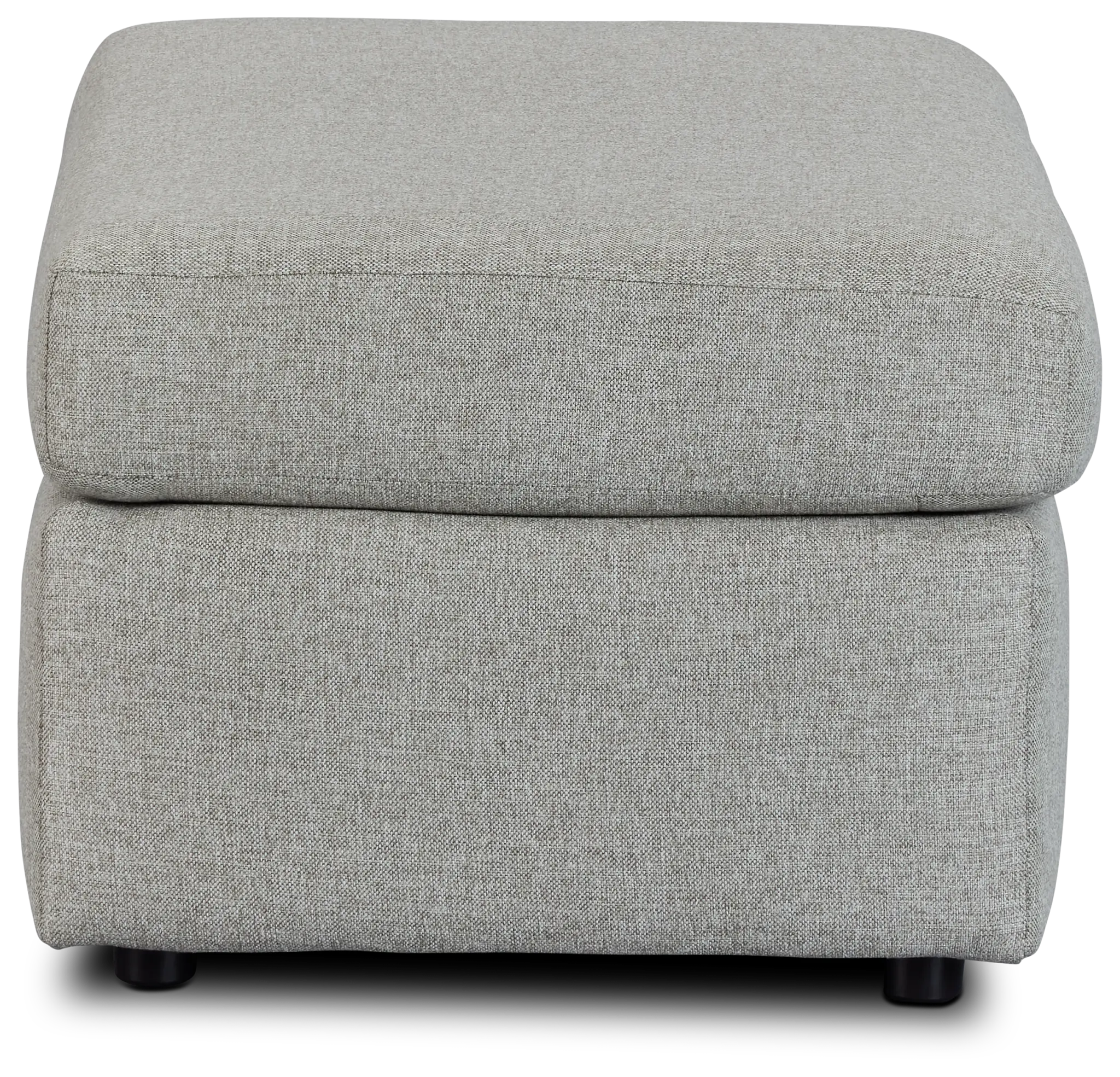 Noah Khaki Fabric Ottoman Noah Khaki Fabric Ottoman