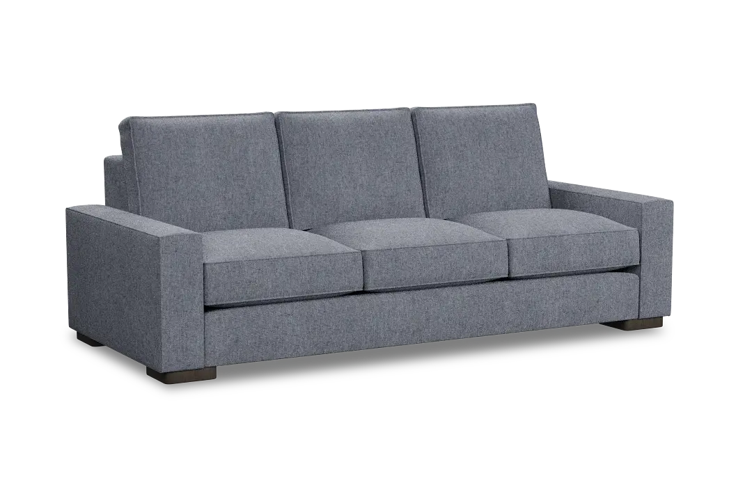 Edgewater Elevation Gray 96" Sofa W/ 3 Cushions Edgewater Elevation Gray 96" Sofa W/ 3 Cushions