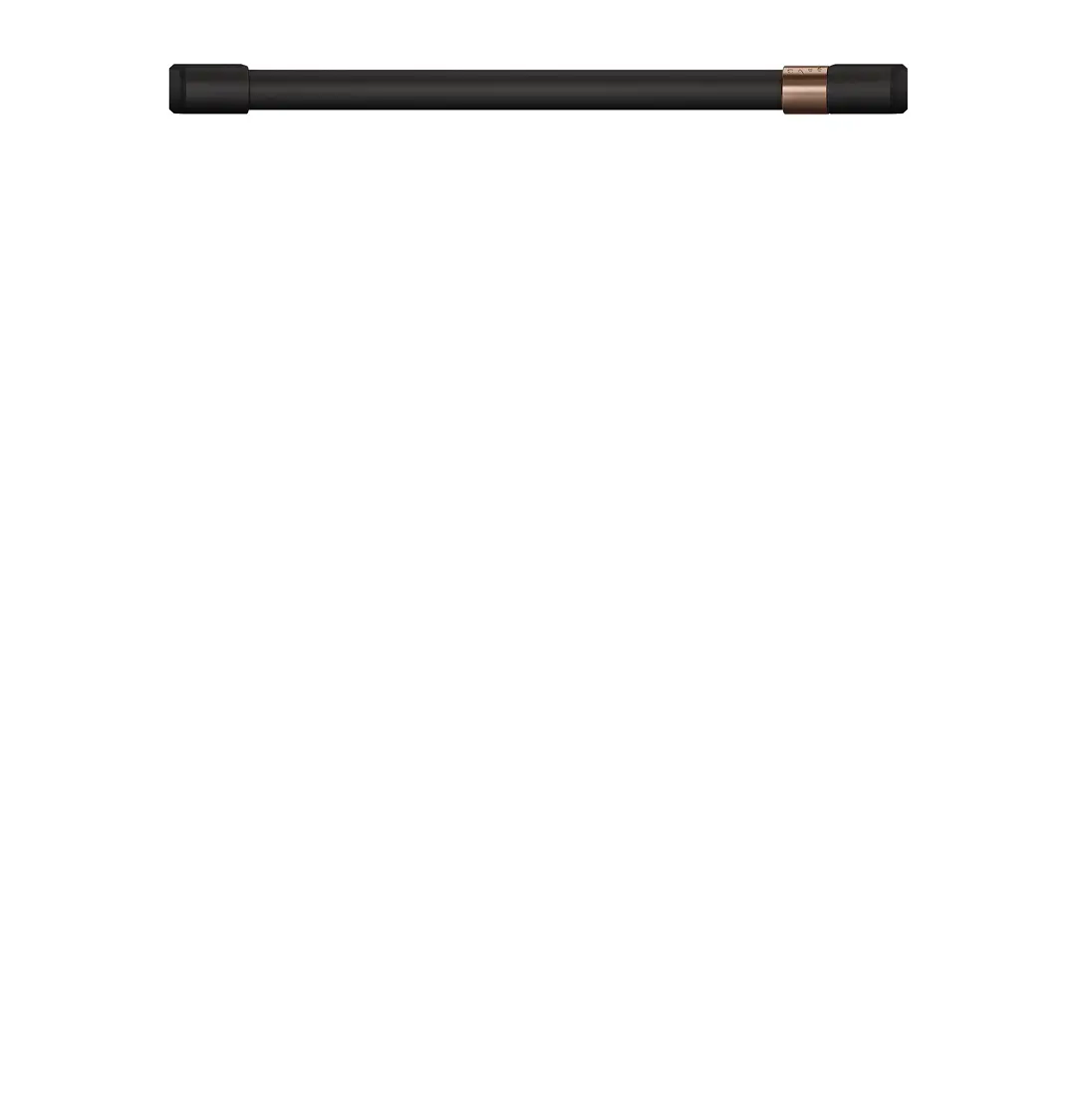 Cafe 1 Series Flat Black Dishwasher Handle Cafe 1 Series Flat Black Dishwasher Handle