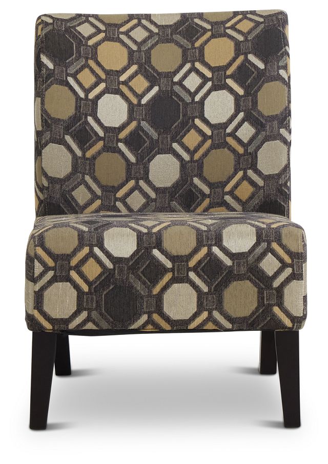 Laryn Multicolored Micro Accent Chair